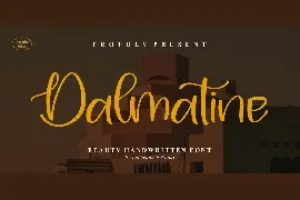 Dalmatine Handwritten Font