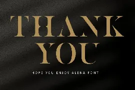 ALENA Advertisement Font