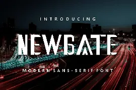 Edward modern sans serif font