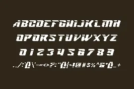 Thophen - A Futuristic Typeface font