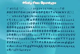 Minty Foxs Layered Font