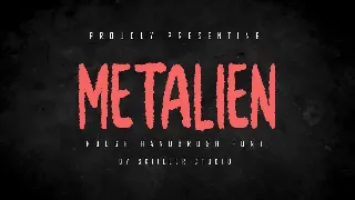 Metalien - Rough Handbrush font