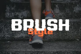 Sportex Workout Brush font