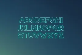 Portico Outline font