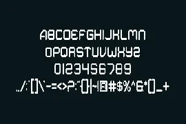 OverMiks- futuristic font