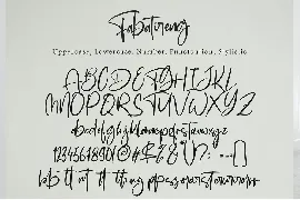 Fabatireng font