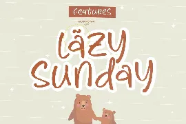 Cute Bear Cute Handwritten Font