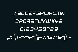 Jhumef Italic - Futuristic Font