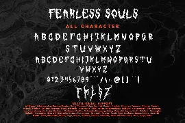 Fearless Souls font