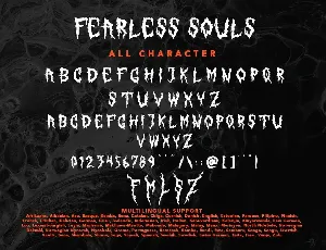 Fearless Souls font