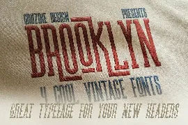 Brooklyn Typeface font