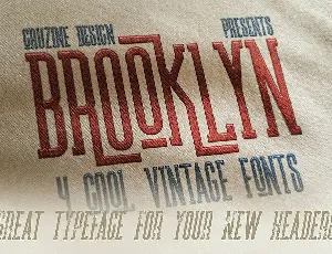 Brooklyn Typeface font