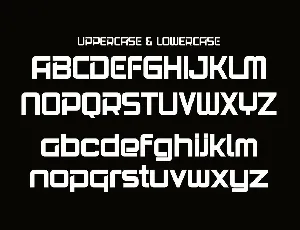 Bareds font