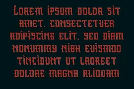 Ambeigu Vintage Display Font