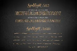 SPOTLIGHT Handwritten font