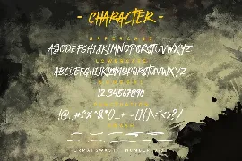 Ultimate Slayer - Handbrush Font