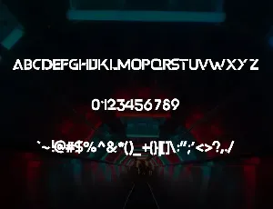 JarvisPro Futuristic Font