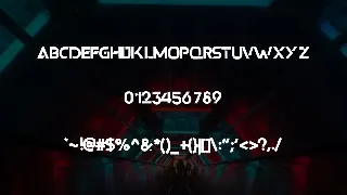 JarvisPro Futuristic Font