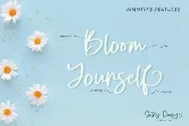 Silky Daisy font