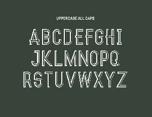 BenfhamShadow Font