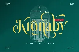 Kronaby Typeface font