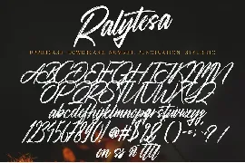 Ralytesa font