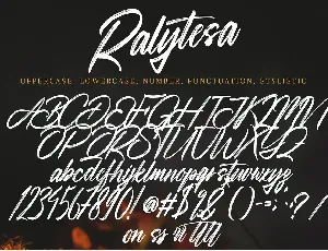 Ralytesa font