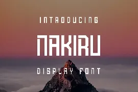 Nakiru Font