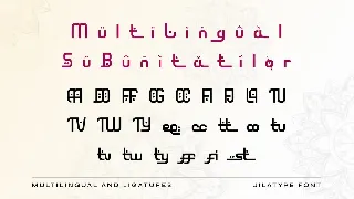 Arabic Font - Jilatype