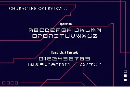 Cyber Eva - Futuristic Typeface font