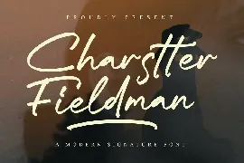 Charstter Fieldman Modern Signature Font