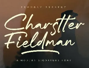 Charstter Fieldman Modern Signature Font