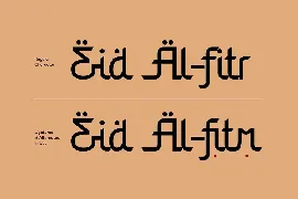 Arabic - Felaby font