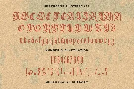 The White Knight - Blackletter Font