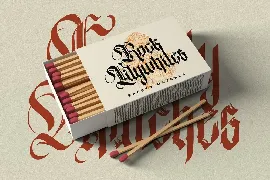 The White Knight - Blackletter Font