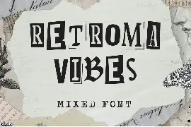 Retroma Vibes - Mixed Font