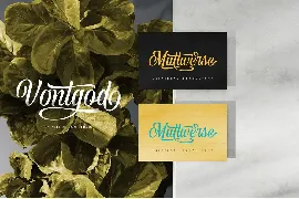 Vontgod Typeface font