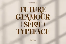 Modern Luxury Serif Typeface font