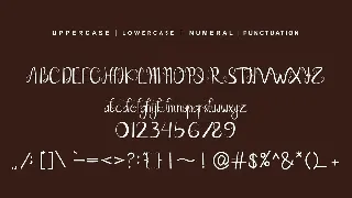 Holisobi Silisoang font