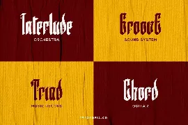 Marseille â€“ Blackletter Font