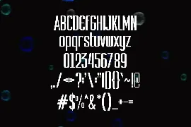 Raingso font