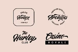 Restu Bundah - Retro Bold Script Font