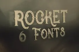 Rocket- Vintage Style Font