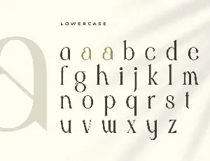 Rosemary - Modern Aesthetic Font