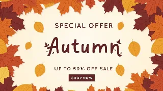 Orange Leafy - Autumn Display Font