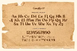 Langlock - Magical Type font