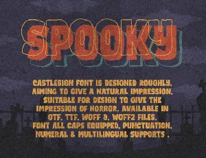 Castlesign Rough Font