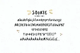 Sookie cute handwritten font