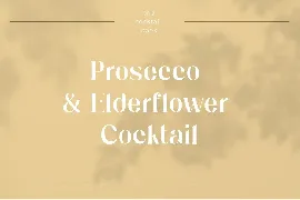 Elderflower - Elegant Typeface font