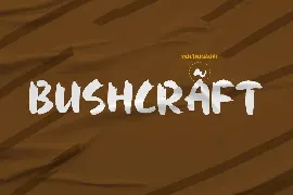 Bushcraft Handwritten Font